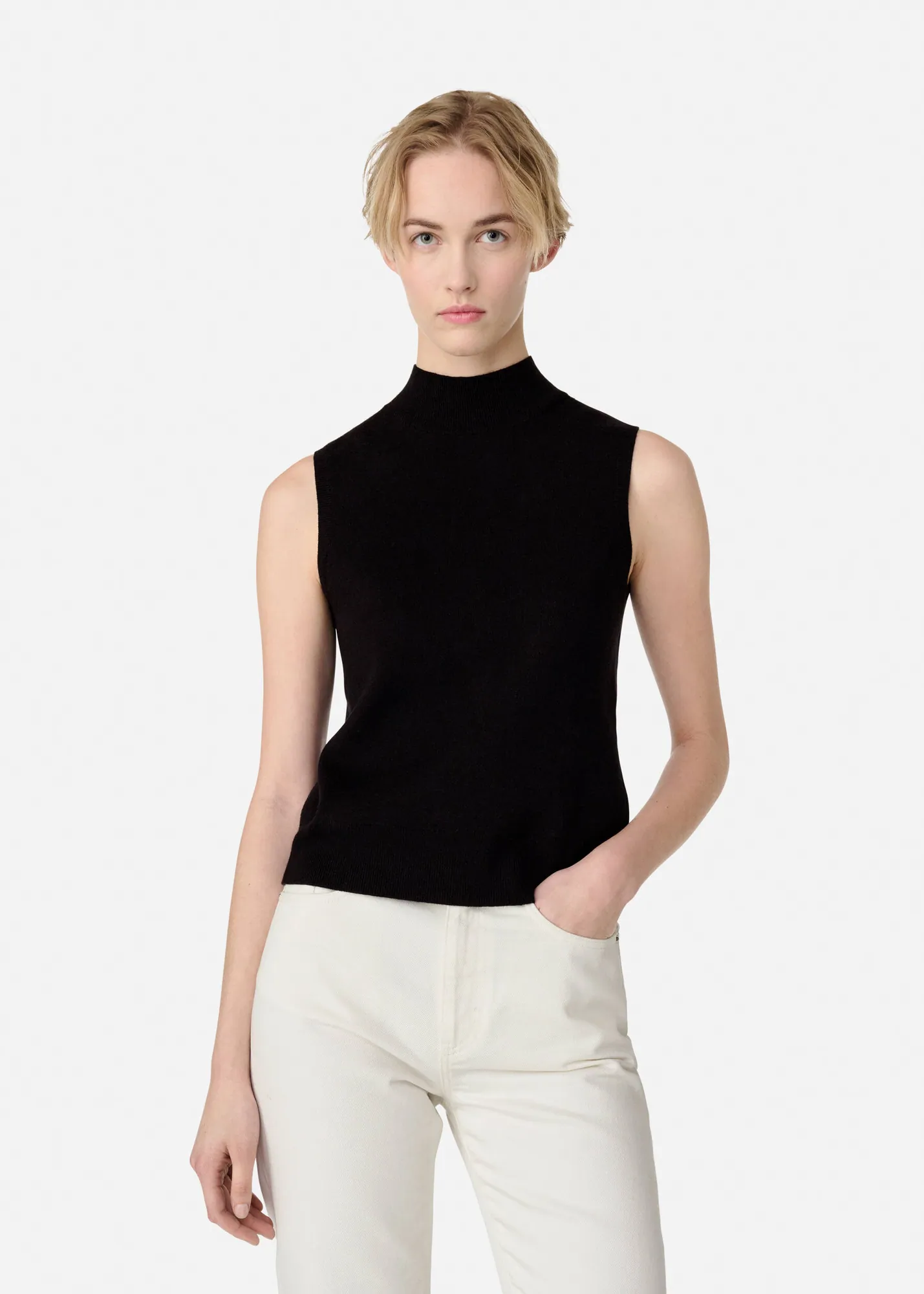 June Mock-Neck Top