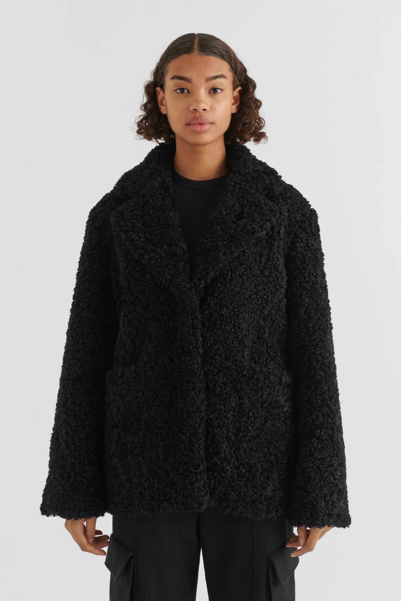 Arlo Faux Shearling Blazer