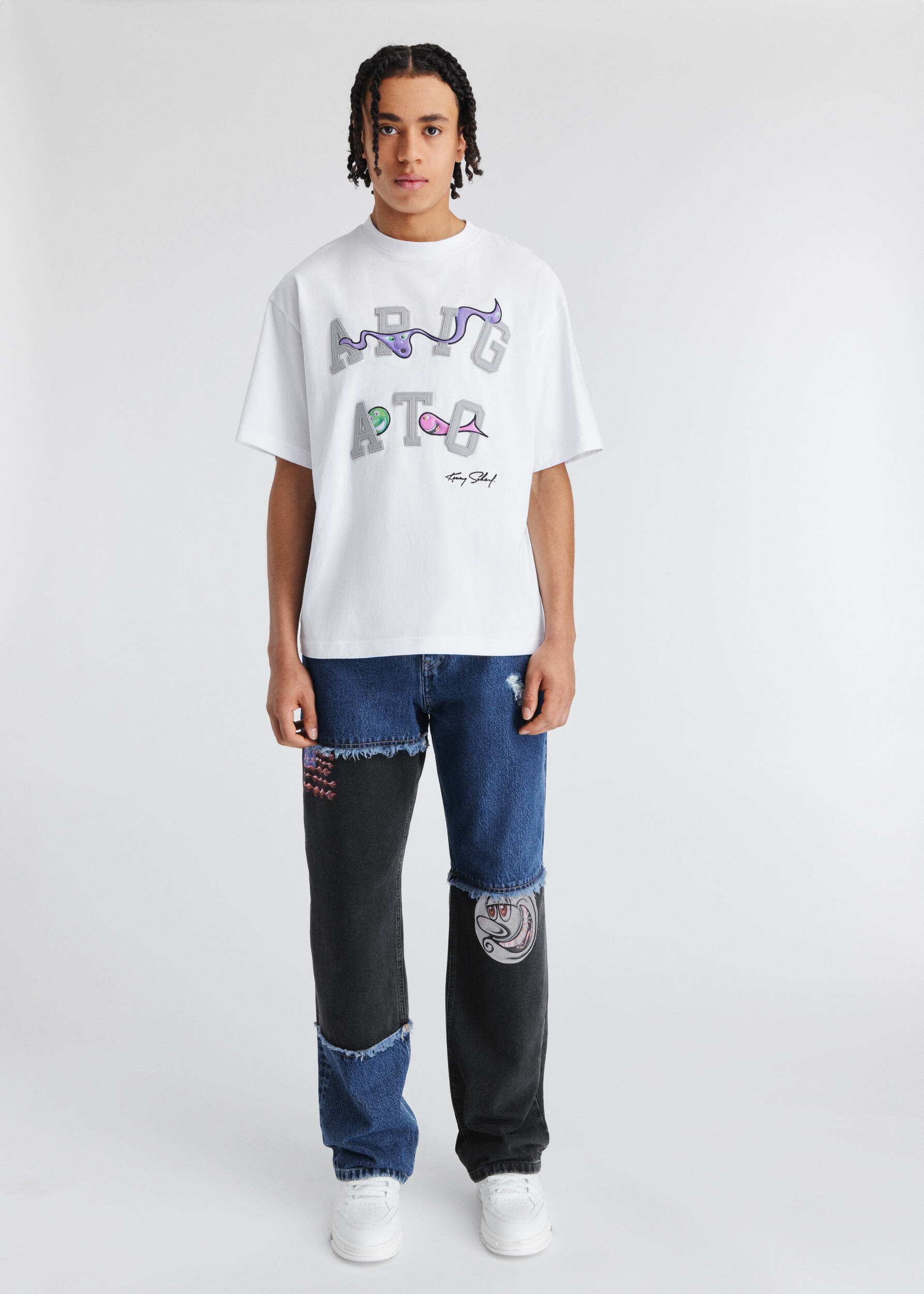 AA x Kenny Scharf Jeans