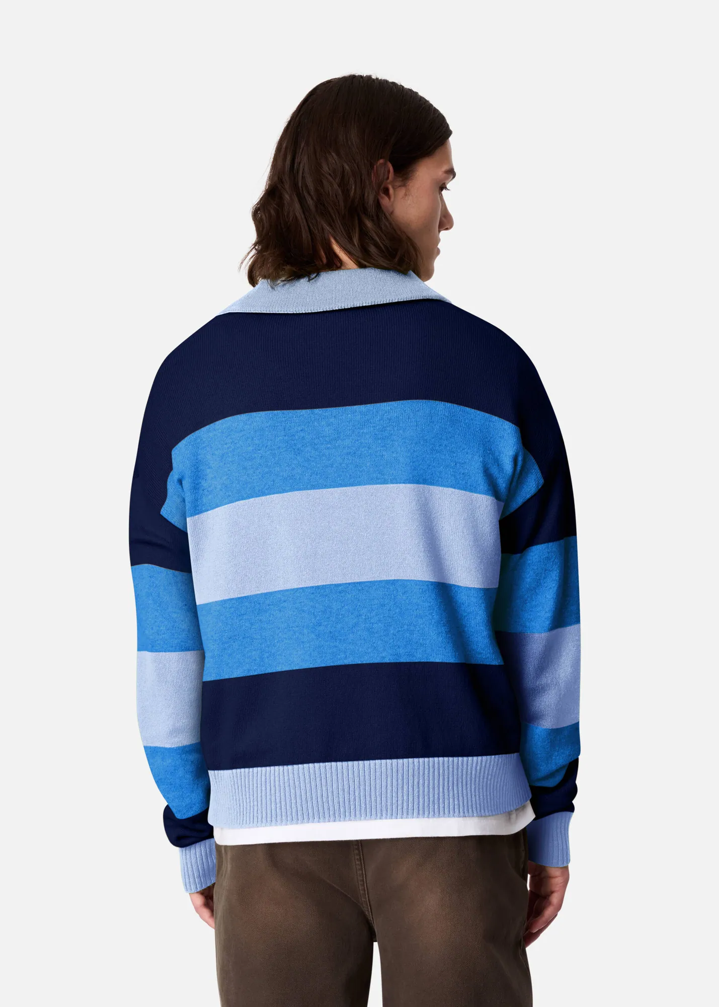 Marine Polo Sweater