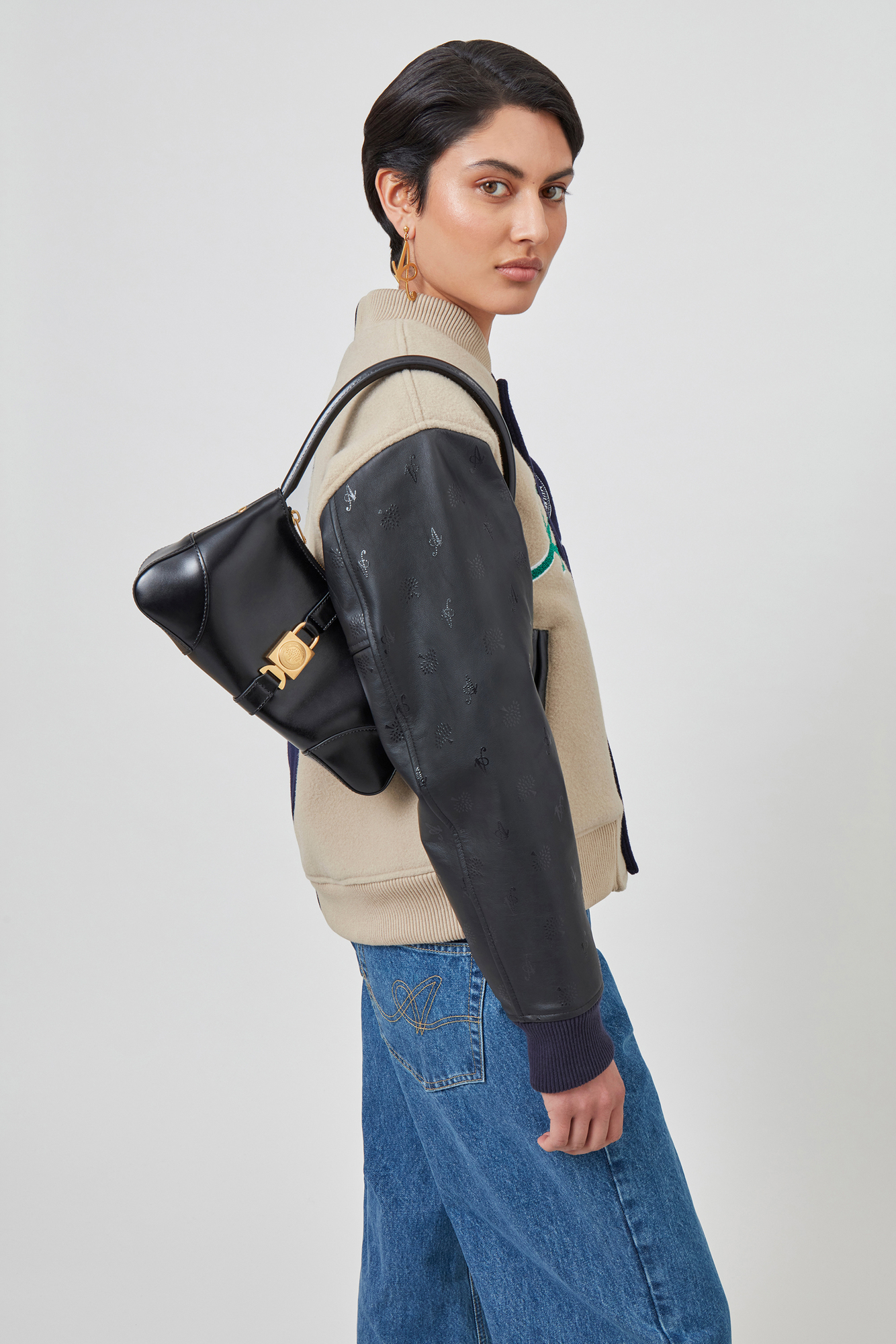 AA x Mulberry Top Handle Bag