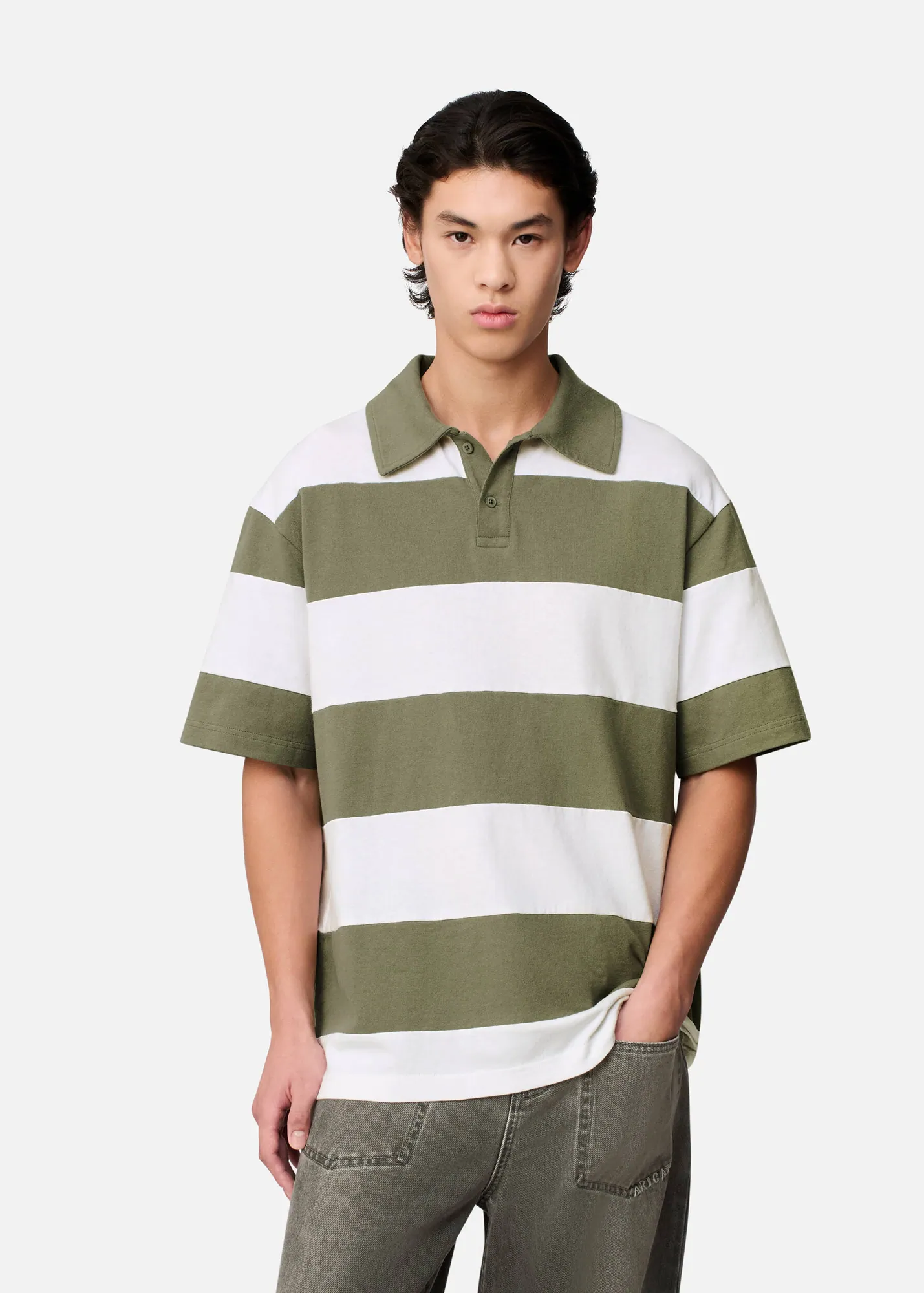 Striped Polo T-Shirt