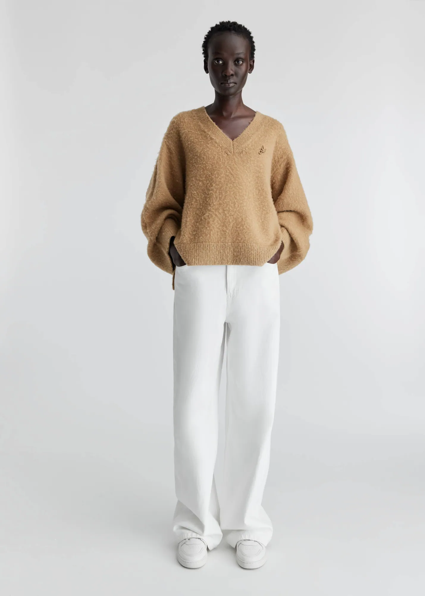 Rain V-neck Sweater
