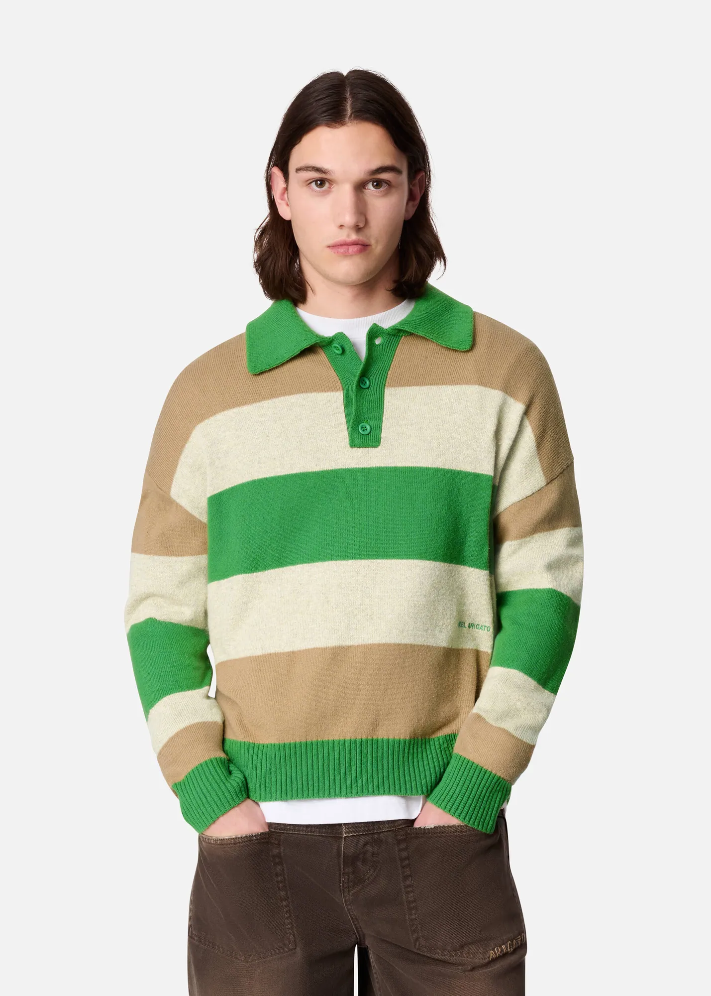 Marine Polo Sweater