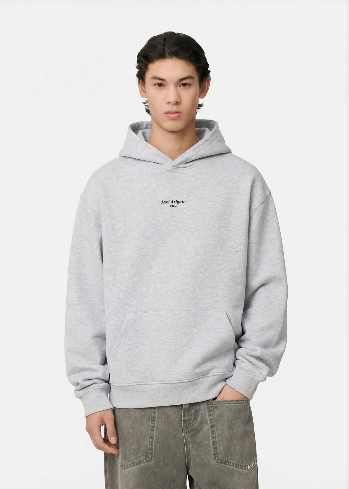 Axel Arigato Sweat Homme XS Pull Col Rond Appliqué Côtelé Poignets Axel Arigato Sweat Homme XS Pull Col Rond Appliqué Côtelé Poignets